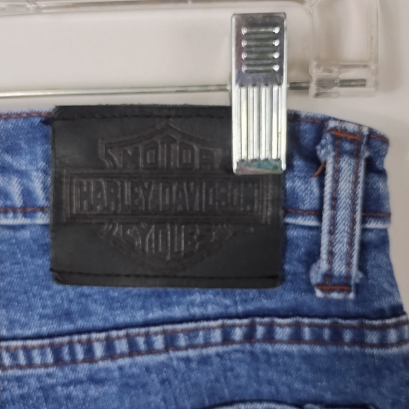 Women's Harley Davidson Straight Leg Jeans Size 8 - Picture 6 of 9